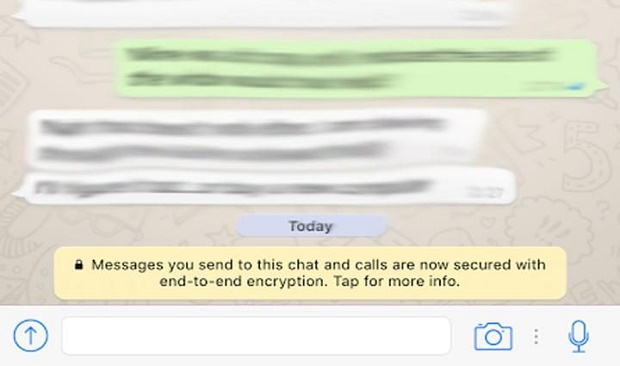 واتس اب تعلن عن تشفير المحادثات والمكالمات الصوتية لجميع المستخدمين 