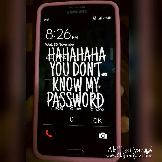 Hahahaha You Don't Know My Password