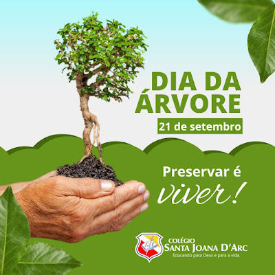 Dia da Árvore e Início da Primavera são fatores essenciais no Colégio Santa Joana D'Arc