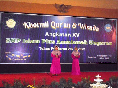 Mengharu Biru di Wisuda SMP Assalamah Ungaran