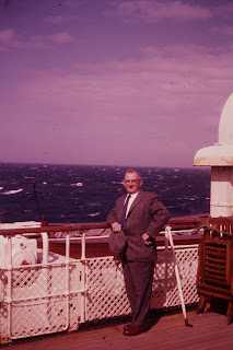 Ervin on the Queen Mary