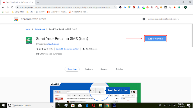 Email-To-Sms-Chrome-Extension