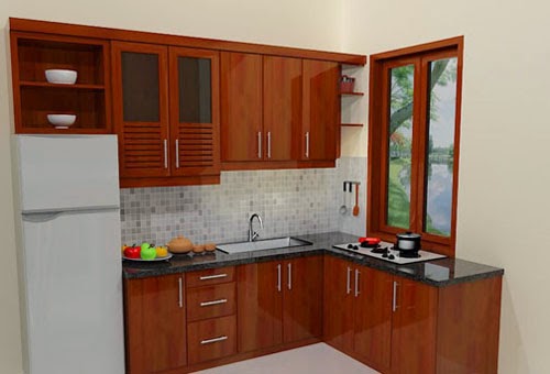  Dapur  Mungil nan  cantik 