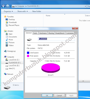 tutorial cara memformat flashdisk dan harddisk external dengan mudah dan cepat.