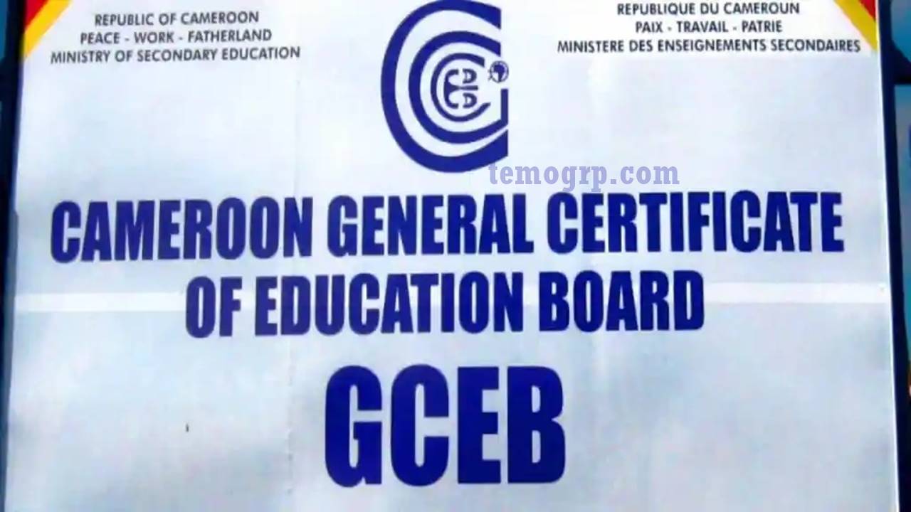 The Official Cameroon GCE Board Press Communique