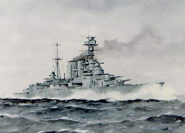 kapal perang inggris