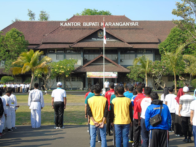 Kodim Karanganyar – Haornas Dengan Tema “Ayo Olahraga, Dimana Saja, Kapan Saja”