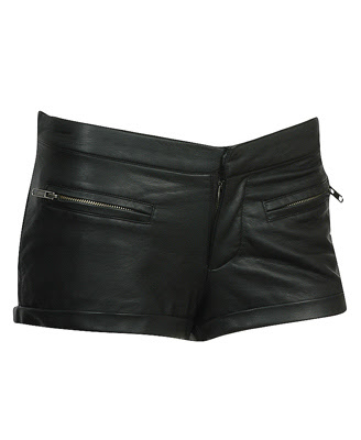 black leather shorts @fashionpickles