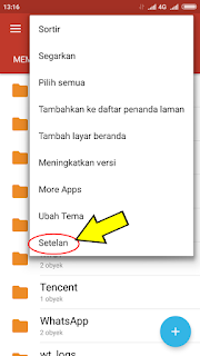 Cara mudah untuk menaikkan memori pada aplikasi Android file manager