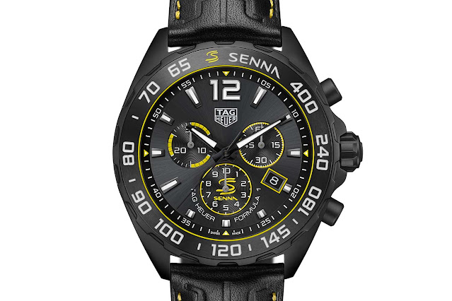 Présentation de la nouvelle réplique de montre TAG Heuer Formula 1 Senna Special Edition