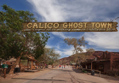 Entrance to Calico Ghost Town