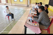 Ketua PPK Kecamatan Kedung Waringin, Zaenal Fahri Menggelar Materi Tes PPS Pilkada 2024