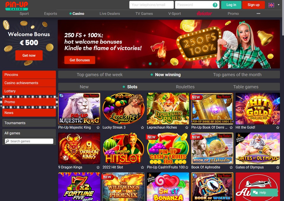 Pin-upbet Promo Code