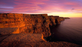 Cliffs of Moher Sunset Republic of Ireland