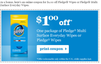 Pledge Multi Surface Everyday Wipes