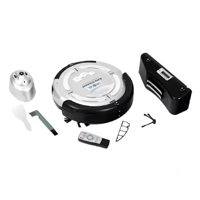 I-ROVA Robotic Vacuum Cleaner M-H488 Silver