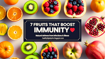 Natural fruits that boost immunity and prevent diseases