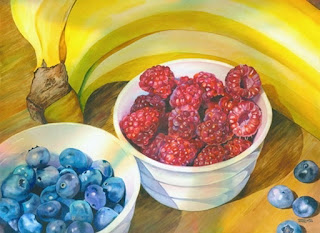 acuarelas-bodegones-frutas-pintura