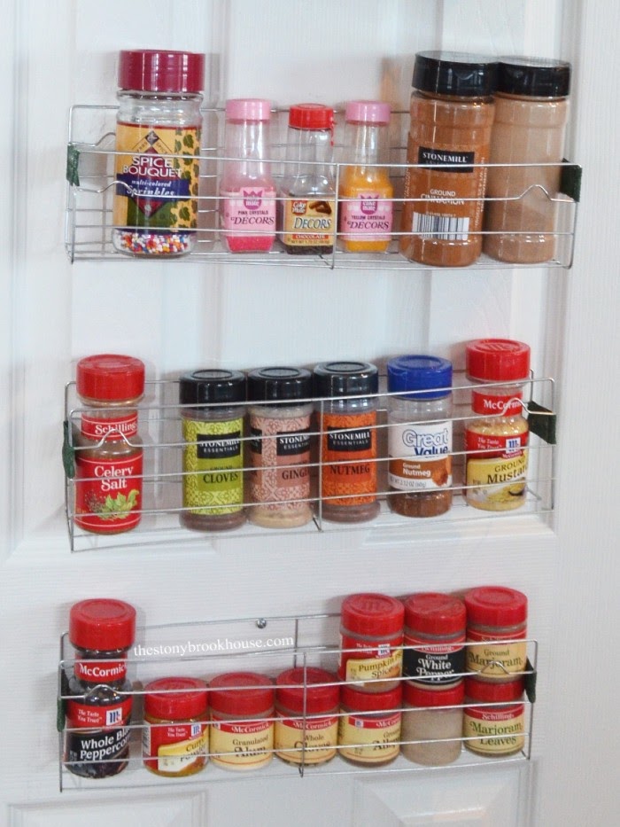 DOLLAR TREE HACKS to organize spice drawers + cabinets 
