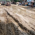  इनरवा में निर्माणाधीन इंडो नेपाल बॉर्डर  सड़क निर्माण के कार्य में शिथिलता, हल्की बारिश में सड़क बना नारकीय