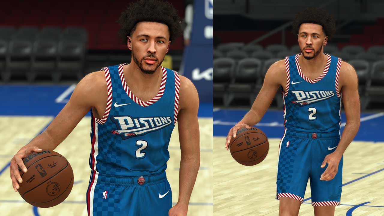 NBA 2K24 Detroit Pistons 2024 Concept Jersey - Shuajota: NBA 2K24