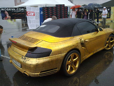  Awesome and Luxurious Gold Plated Car Seen On  www.coolpicturegallery.net