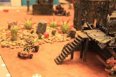 Warhammer 40k - 9th Edition - Evil Suns Orks vs The Wretched Death Guard - 1000pts - Maelstrom of War beta rules