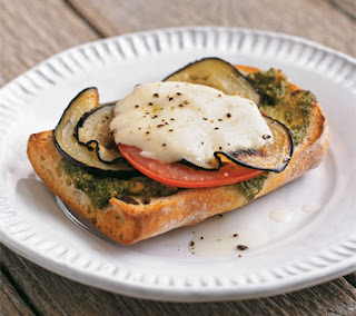 ciabatta toast with grilled veg recipe