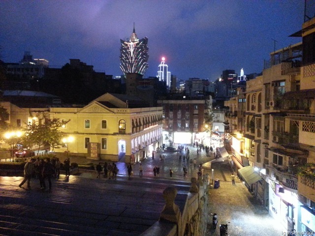 View of skyline from St Paul church