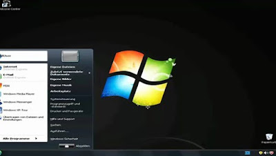 Tampilan Windows XP Black Edition