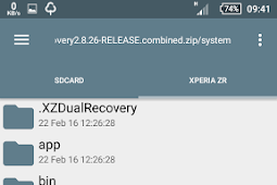 Cara Memasang Dual Recovery TWRP Sony Xperia Zr Docomo