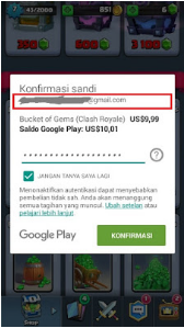 Cara Mudah Mengganti Akun Email Clash Royale