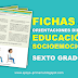 Fichas con orientaciones didácticas para trabajar la Educación Socioemocional en Sexto Grado