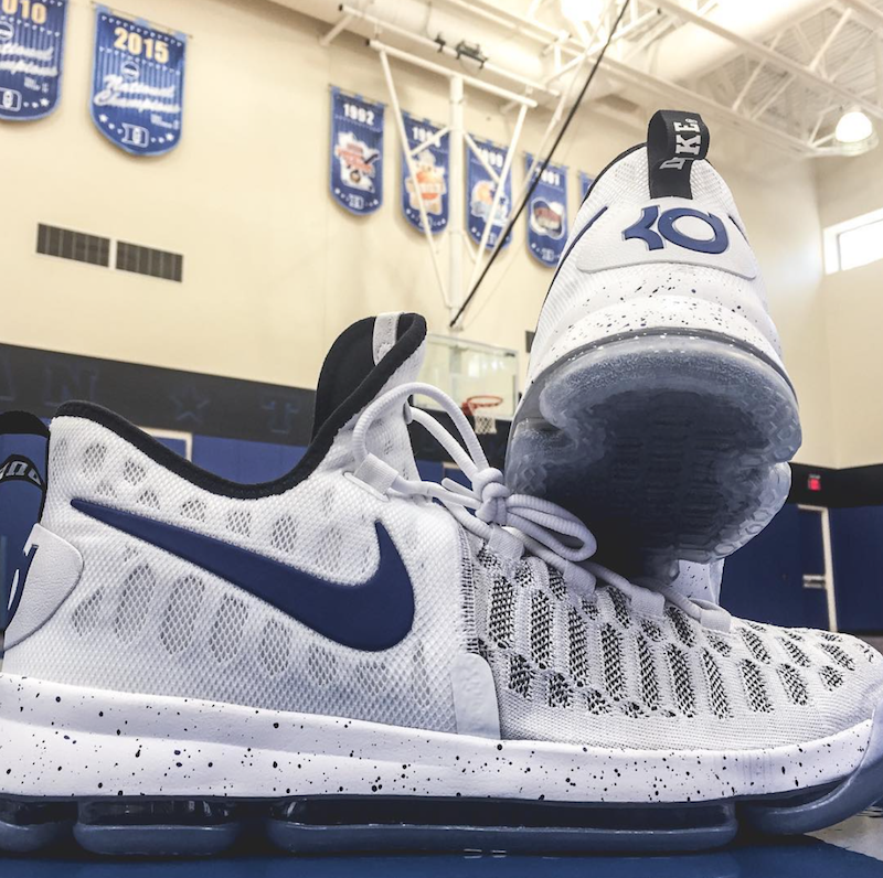 Nike KD 9 Duke PE 'White'