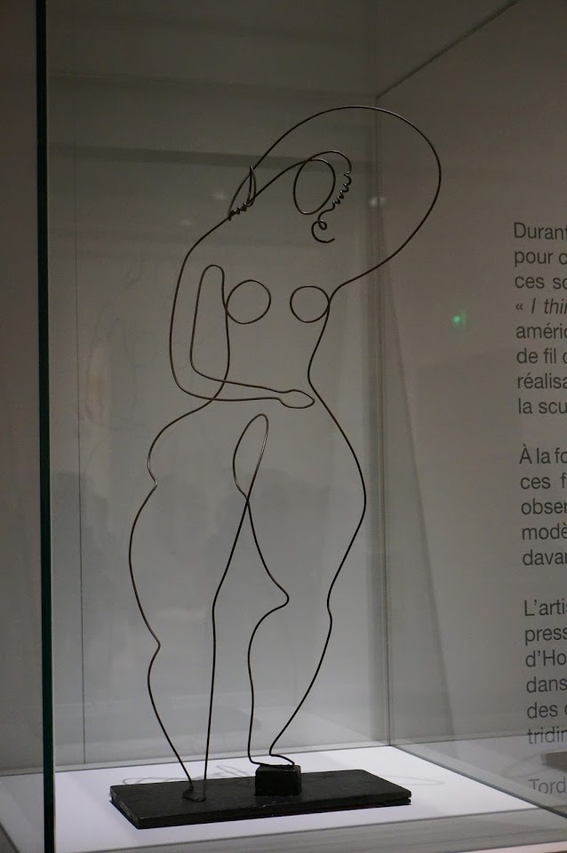Alexander Calder - femme nue 1929 Musee Soulages 