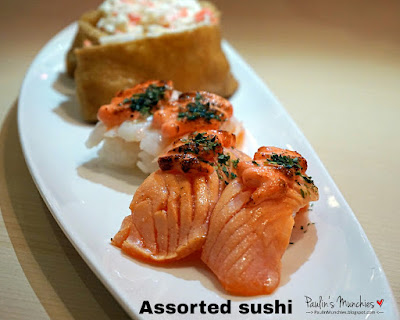 Assorted sushi - Azuma Sushi Japanese Restaurant at Tanjong Pagar Center - Paulin's Munchies