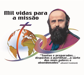 Resultado de imagem para SÃO DANIEL COMBONI - 1831-1881