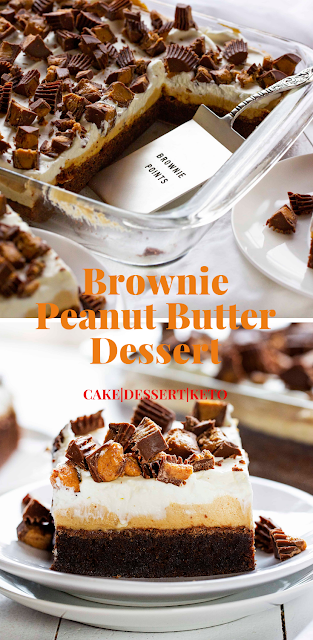 Brownie Peanut Butter Dessert