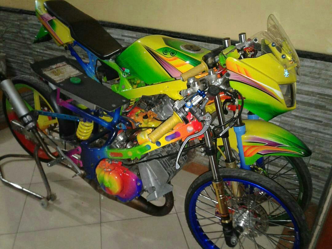 Modifikasi Motor Drag Bike Zona Informasi