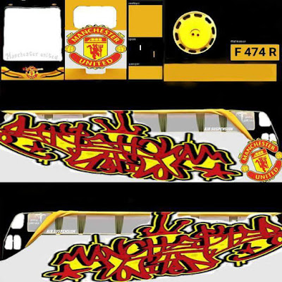 Download Livery Bus Manchester United DISINI
