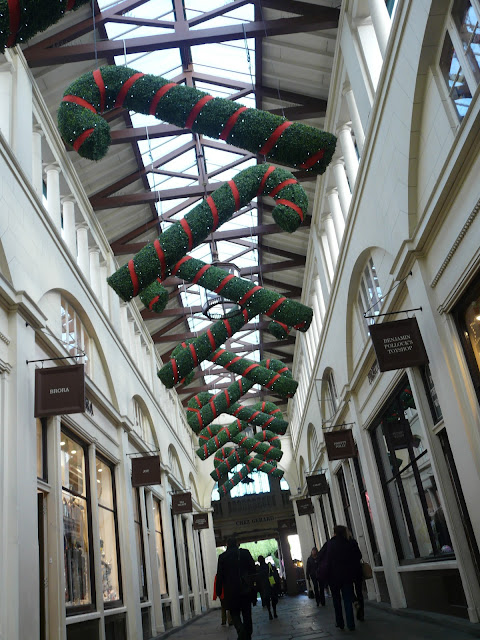 Londres Covent Garden à Noël