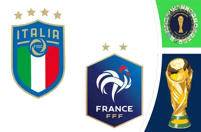 تشكيلة فرنسا وايطاليا في نهائي كاس العالم 2006