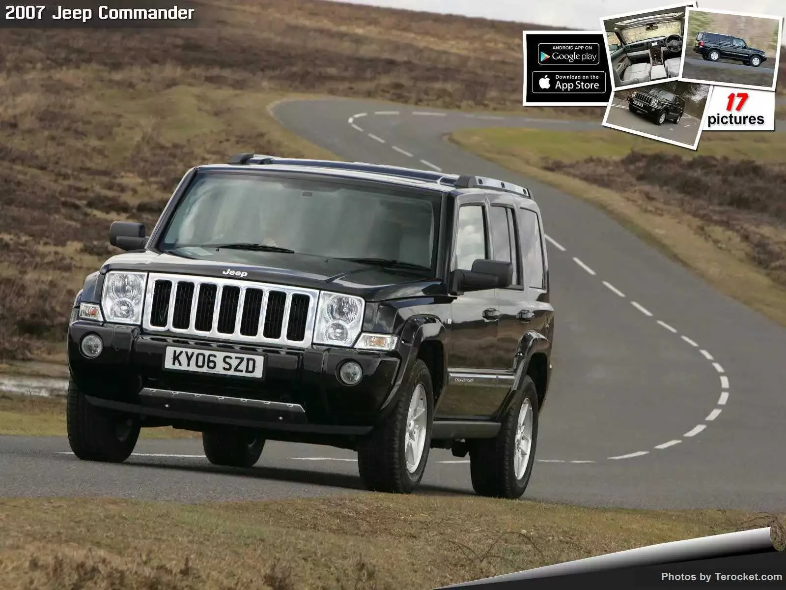 Hình ảnh xe ô tô Jeep Commander UK Version 2007 & nội ngoại thất
