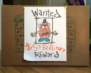 toy story wanted poster mr. potato head