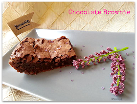 brownie de chocolate negro receta / dark chocolate brownie recipe