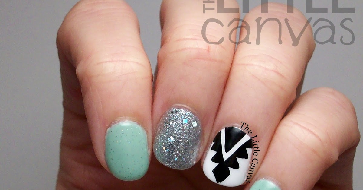 Eye Candy Nails & Training - Aztec freehand nail art over acrylic nails by  Elaine Moore on 24 May 2013 at 06:51