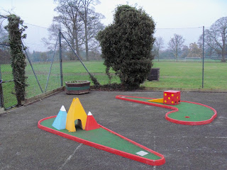 Crazy Golf at Verulamium Park in St Albans