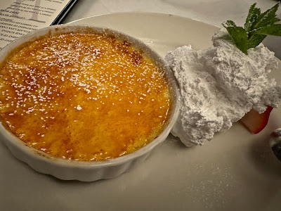Wolfgang's Steakhouse, creme brulee