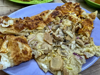 Victory Restaurant, mushroom murtabak