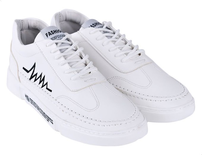 Roma Fashion Sneakers Shoes For Men - White